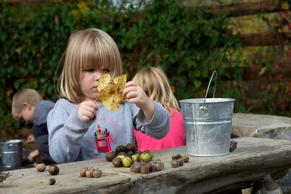 #NaturePlay offers endless opportunities for discovery. The sights, sounds, smells and textures of the natural world can help ignite the imagination and fuel a sense of wonder. buff.ly/48OfXjG