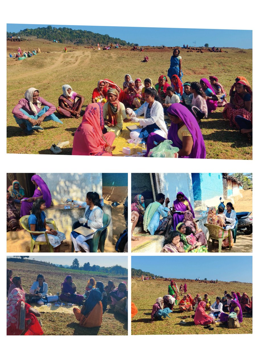 thakurprinci95's tweet photo. #PVTG  screening 
👉 Sickle cell anemia screening
👉 NCD screening and follow up
At Village Deory khurd arogya mandir Bastra #MadhyaPradesh 
@A_ArogyaMandir @ABHWC_MP @NHM_MP @USAID_NISHTHA @dindoridm @DindoriDto @MoHFW_INDIA @healthminmp @sar https://t.co/7EigsSJ5gP