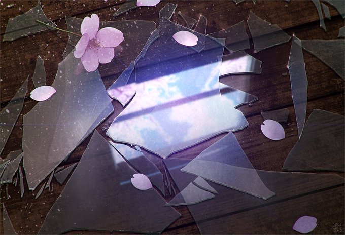 「broken glass」 illustration images(Latest｜RT&Fav:50)