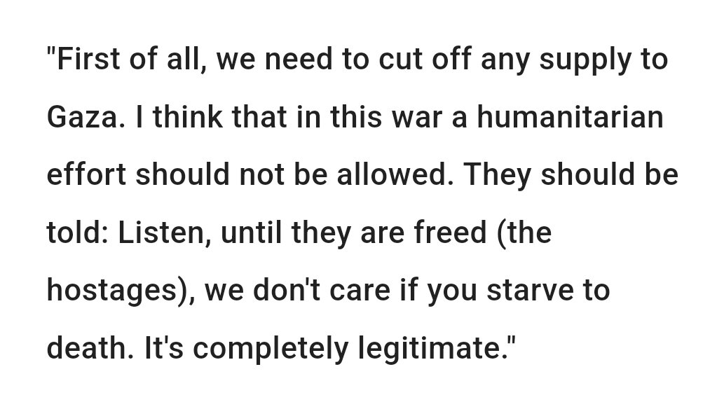 I tweeted about it several times in Hebrew, but I think it's important I post it in English as well. A few days after October 7, Yair Golan, formerly a Meretz MK, and now the 'Zionist left' great white hope for the next election, said the following genocidal words: