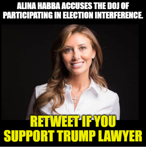 Do you agree with Alina Habba?