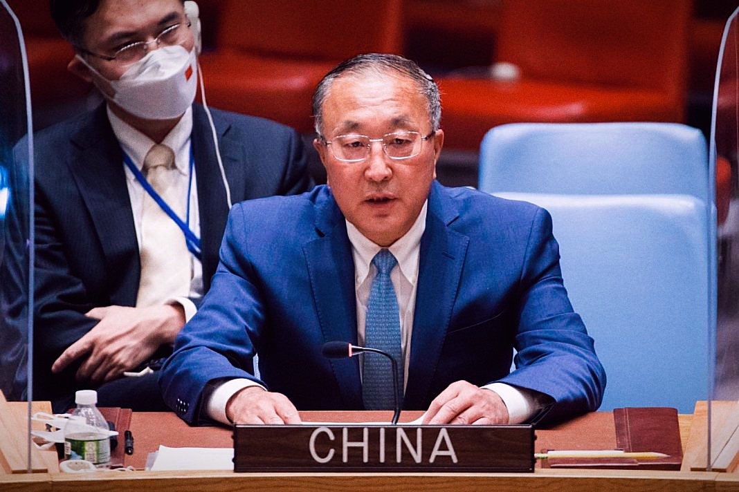 Megatron (@megatron_ron) on Twitter photo BREAKING:
⚡ 🇨🇳 China's UN Ambassador Zhang Jun:
"US and UK military operations against Houthi has failed"
US and UK military operations against Houthi targets in Yemen failed to achieve their stated goals. Security Council has never authorized any country to use force against BREAKING:
⚡ 🇨🇳 China's UN Ambassador Zhang Jun:
"US and UK military operations against Houthi has failed"
US and UK military operations against Houthi targets in Yemen failed to achieve their stated goals. Security Council has never authorized any country to use force against