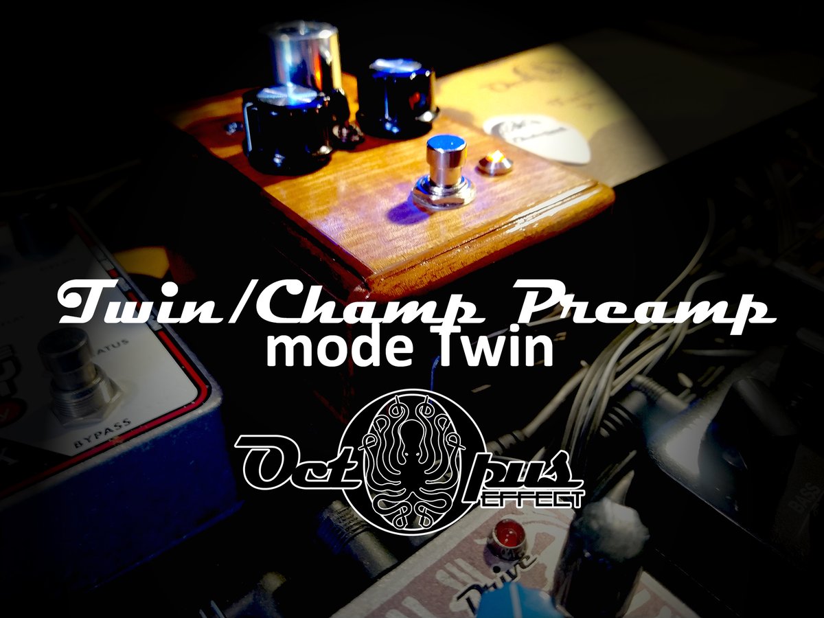 Octopus_Effect's tweet image. Retrouvé Twin/Champ preamp #3, #4, #5 &amp;amp; #6 le préampli au format pédale, sur la boutique Reverb de Octopus Effect. Attention modèle unique.
reverb.com/fr/shop/octopu…
 🎸🎸🦑🎸🎸
youtube.com/channel/UCQauY…

#pedalguitar #preamptube #handmade #champ #woodworking