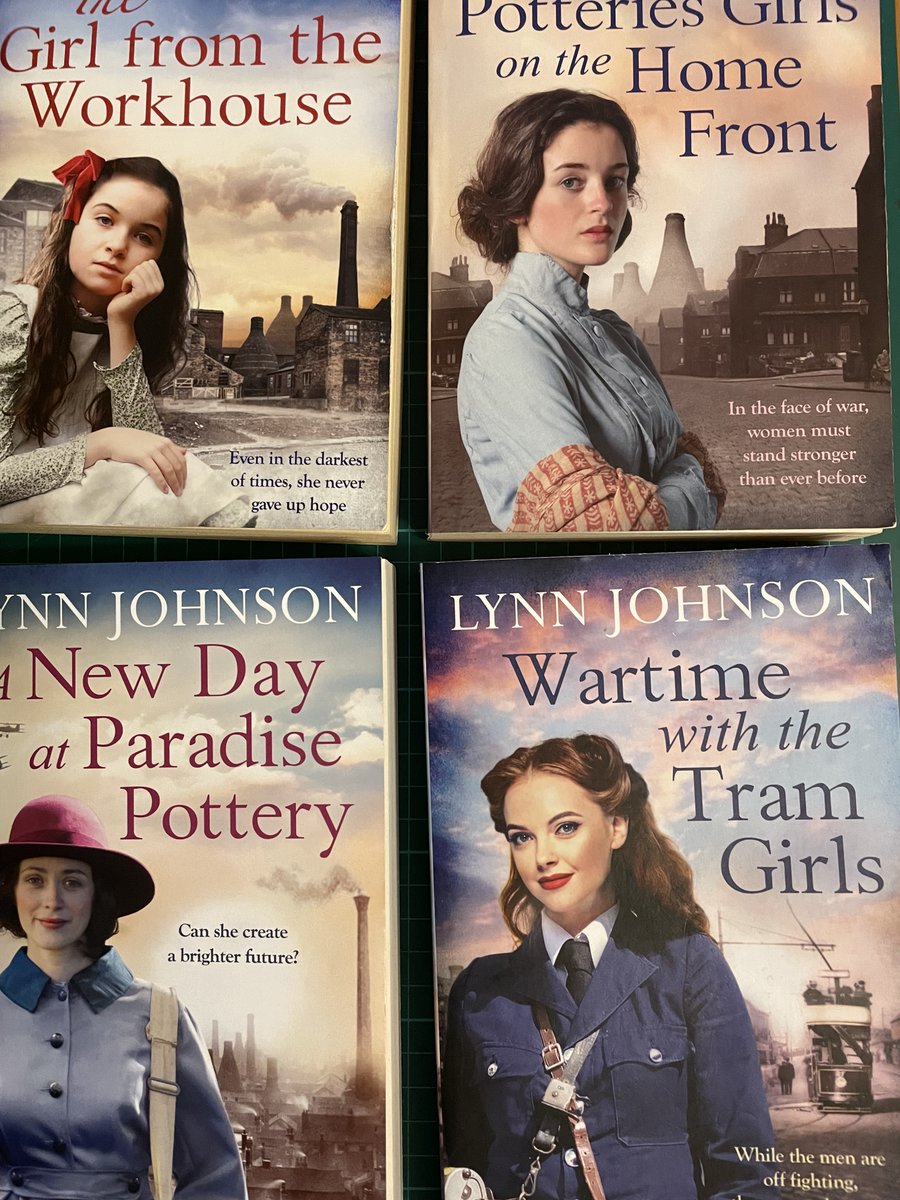 lynnjohnsonjots's tweet image. How about starting the new year with a new series? #ThePotteriesGirls is set during #ww1 and follows Ginnie, Connie, Betty and Martha as they come to terms with their new lives. Available in EBk, PB, Audio, LP. 
@Hera #ulverscroft #saga 
#sagasaturday #strictlysagagirls
