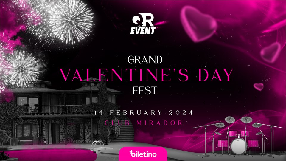 VALENTİNE'S DAY FEST

14 ŞUBAT
ANKARA

Türkiye'nin en büyük sevgililer günü festivalinde 14 Şubat gecesi sevgililer günü coşkusunu Club Mirador'da sizlerle paylaşıyoruz!

#14şubat #valentinesdate #ankara #clubmirador #biletino