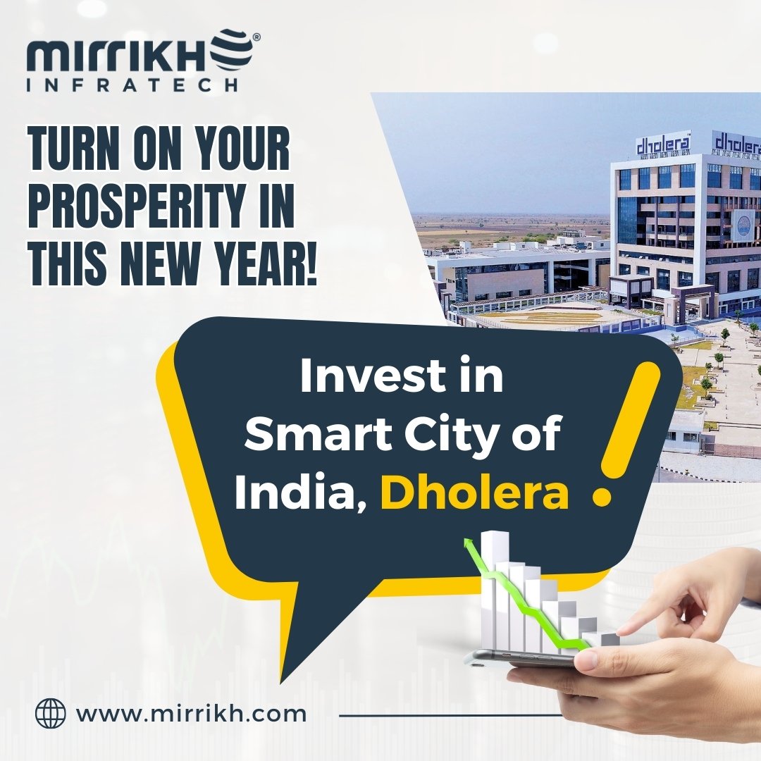 In this New Year, turn on your Prosperity by Investing Smartly at plots in Dholera.

Contact Mirrikh Infratech on 7990990384 and understand the details and progress of Dholera Smart City.

#mirrikhinfratech #mirrikh #infratech #dholera #financialindependence #propertyinvestment