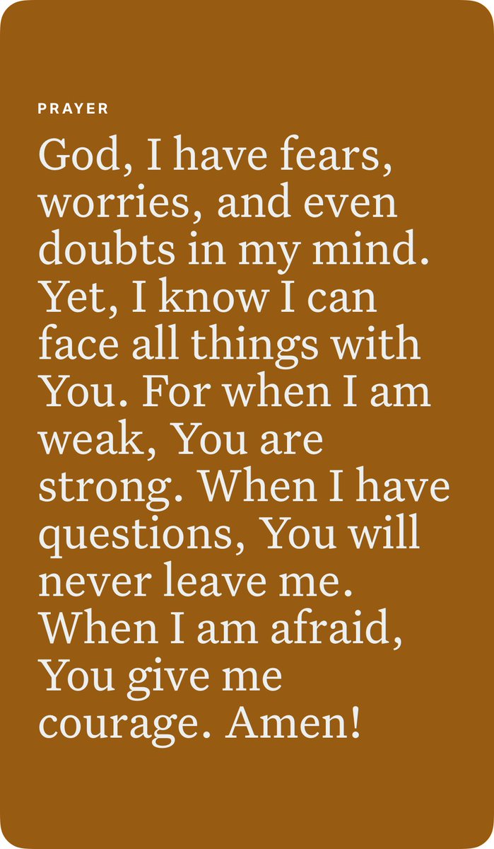 God is my strength, my courage and my faith amen 🙏🏽