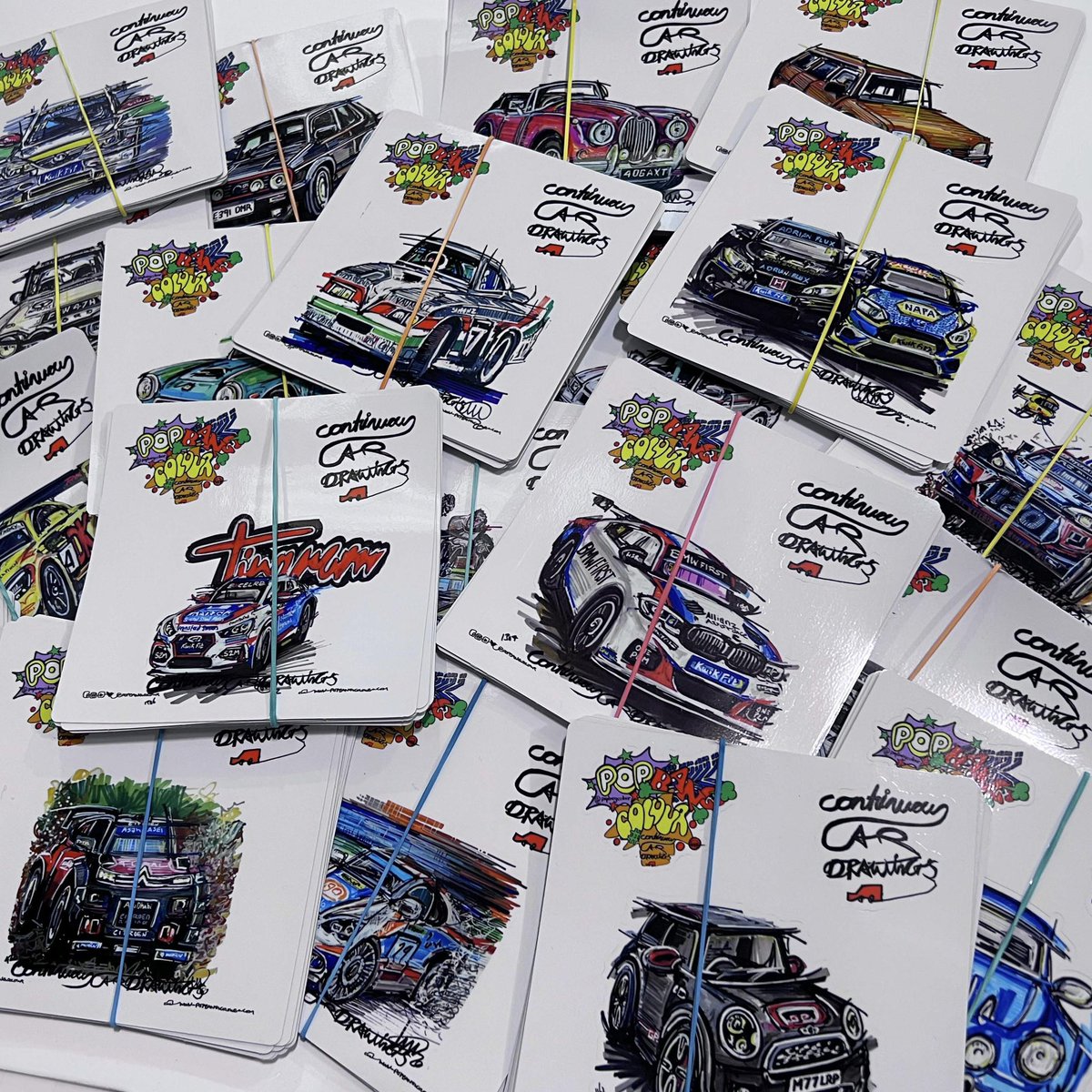 LNGraphicDesign's tweet image. It’s all about @Popbangcolour continuous car stickers! 🚗🎨 if your heading to @Autosport_Show this weekend be sure to check them out

#lngraphicdesigns #popbangcolour #continuouscar #stickers #autosportinternational #asi24 #autosportshow #tingram #wsrracing #naparacing #btcc