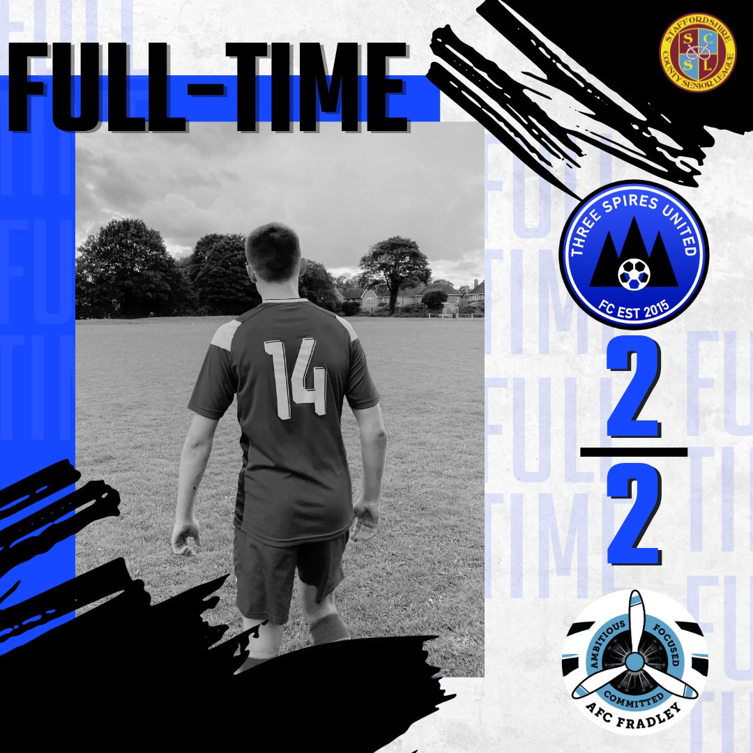 Three Spires United (@threespiresutd) on Twitter photo 🔵⚪⚽ FULL TIME RESULT 2 - 2 ⚽⚪🔵
2 - 0 up at half time, going on to draw the game.
1 x Jon Bould
1 x Josh Clamp
<a href="/staffscountysl/">Staffordshire County Senior League</a>
<a href="/afcfradley/">AFCFradley</a>
⚽🔵 UTS 🔵⚽ 🔵⚪⚽ FULL TIME RESULT 2 - 2 ⚽⚪🔵
2 - 0 up at half time, going on to draw the game.
1 x Jon Bould
1 x Josh Clamp
<a href="/staffscountysl/">Staffordshire County Senior League</a>
<a href="/afcfradley/">AFCFradley</a>
⚽🔵 UTS 🔵⚽