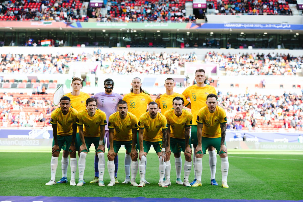 Pre-match picture 📸

#AUSvIND #Socceroos #AsianCup2023 #DifferentBreed