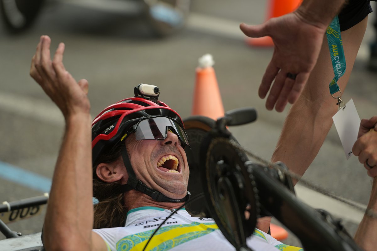 Winning on home soil tastes different 😎

<a href="/AusCycling/">AusCycling</a> took the win on the team relay on the first day of competition in Adelaide 🇦🇺

🥈 Team USA 🇺🇸
🥉 Team Italy 🇮🇹

Tomorrow ➡️ Individual Time Trial ⏱️

#ParaWorldCup