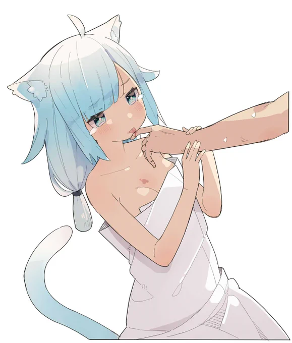 捨て猫。 #イラスト 