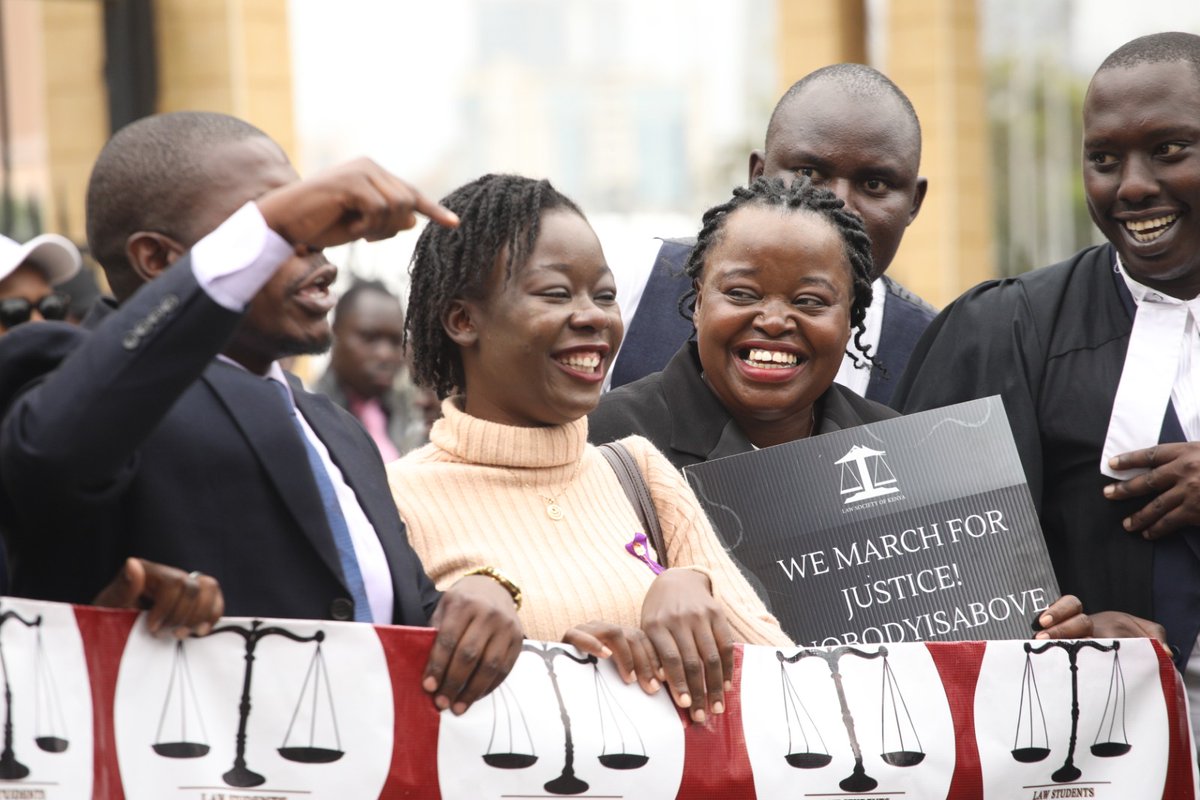 adkhasoa's tweet photo. Dear colleagues! Thanks for supporting the Rule of Law yesterday. Let's continue our commitment to justice today. Rule of Law is non-negotiable. We stand united to protect our profession, rights, &amp; uphold justice. 

#KhasoaForLSKGM #LSK #InnovativeBar #MamaGM https://t.co/fL80Fh34kr