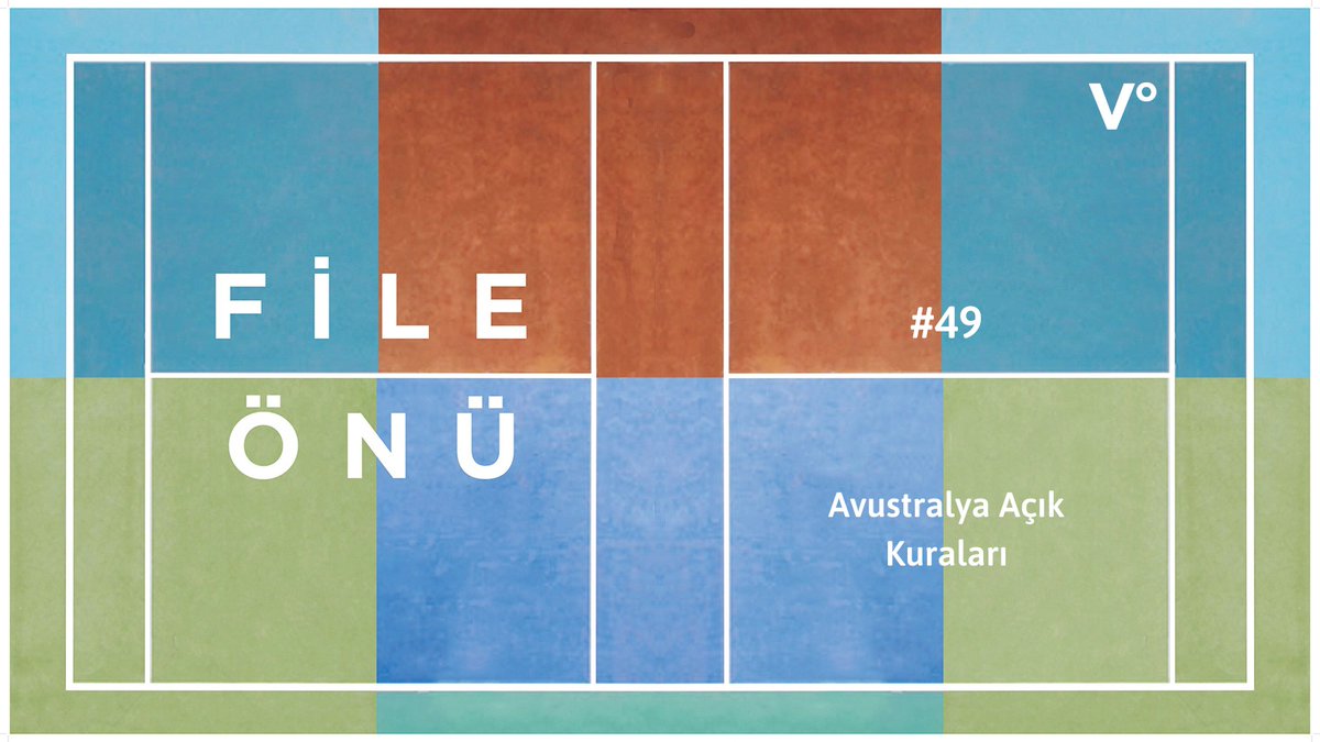 🥎 File Önü'nün 4. sezonu ile geri döndü! İlk programın konusu Avustralya Açık kuraları! #AusOpen Spotify: bit.ly/3vvE7AZ 🎙 @zekicansamli & @uzungokhan_