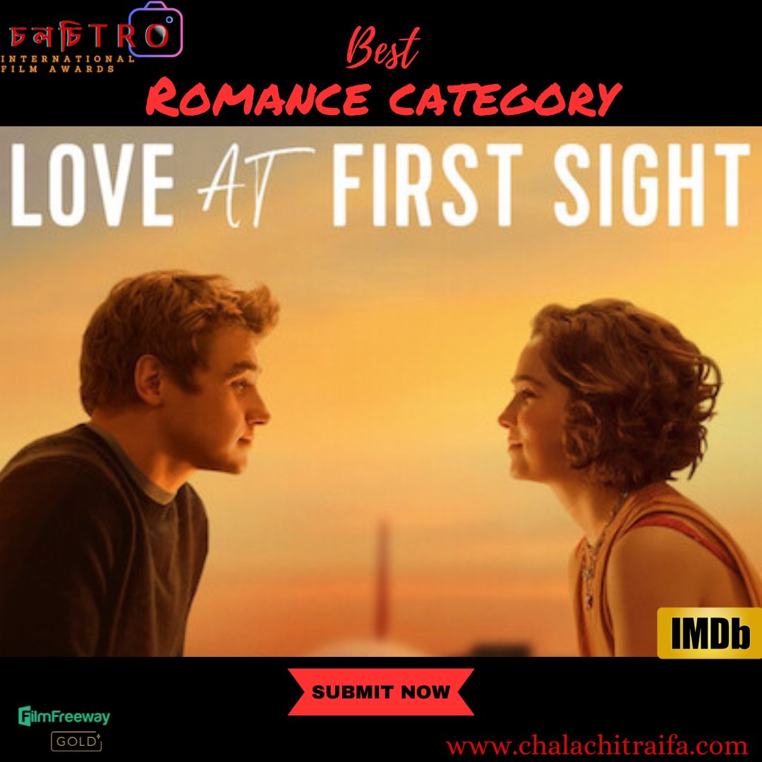 Best Romance Category submission going on. Hurry up!! Submit now!!
Discount code: CHFA35
#RomanceFilmSubmission #FilmFestivalContest #LoveStoryFilmFestival #RomanticFilmContest #SubmitYourFilm #FilmFestivalDeadline #RomanceMovieContest #FilmSubmissionOpportunity #SubmitNow