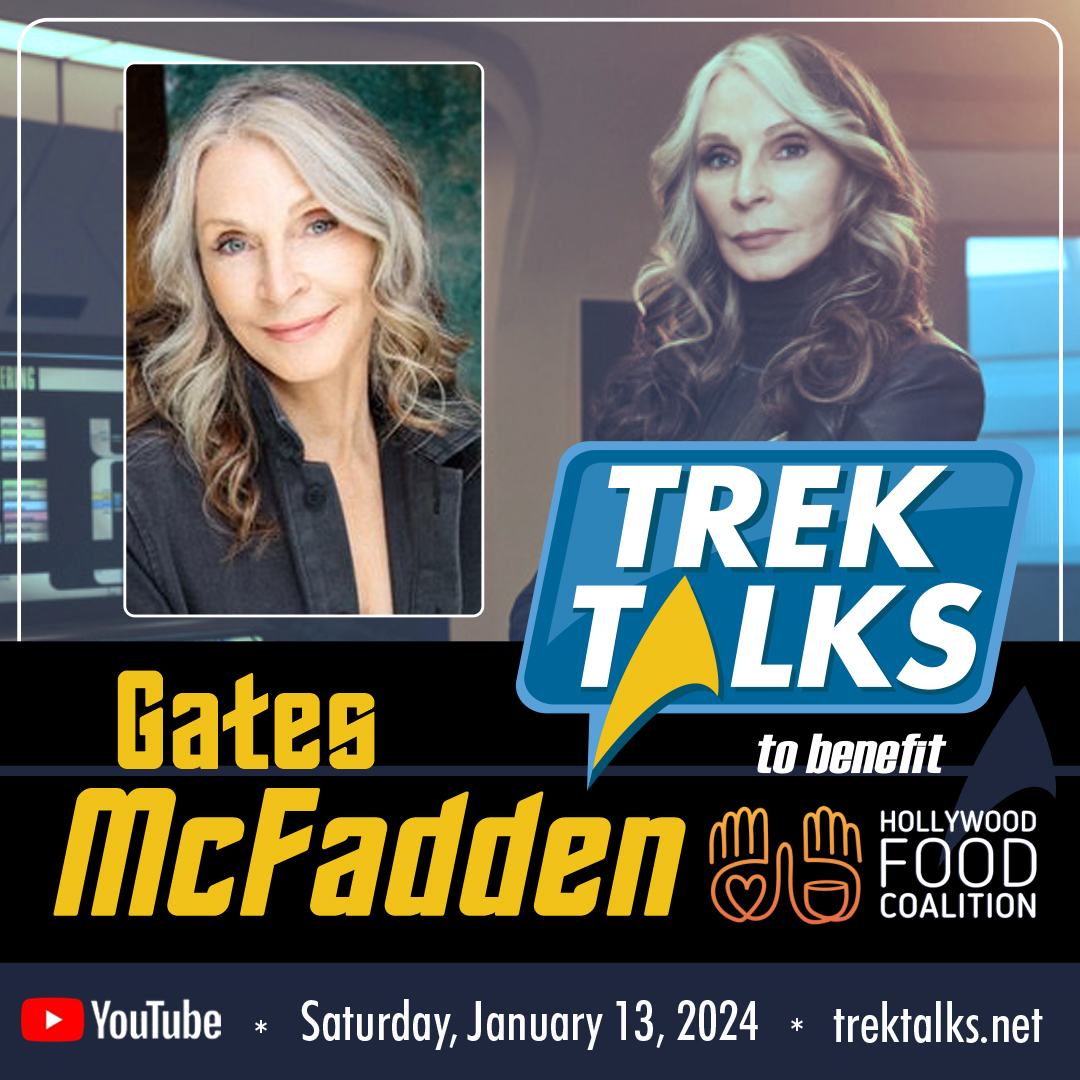 Today is the day, people!!!!
Today is #TrekTalks 3 day.
Remember to tune in for the live, and enjoy many panels in support to @HollywoodFoodCo 
youtube.com/watch?v=DRgLGs…

(📸 courtesy of @TrekGeeks )