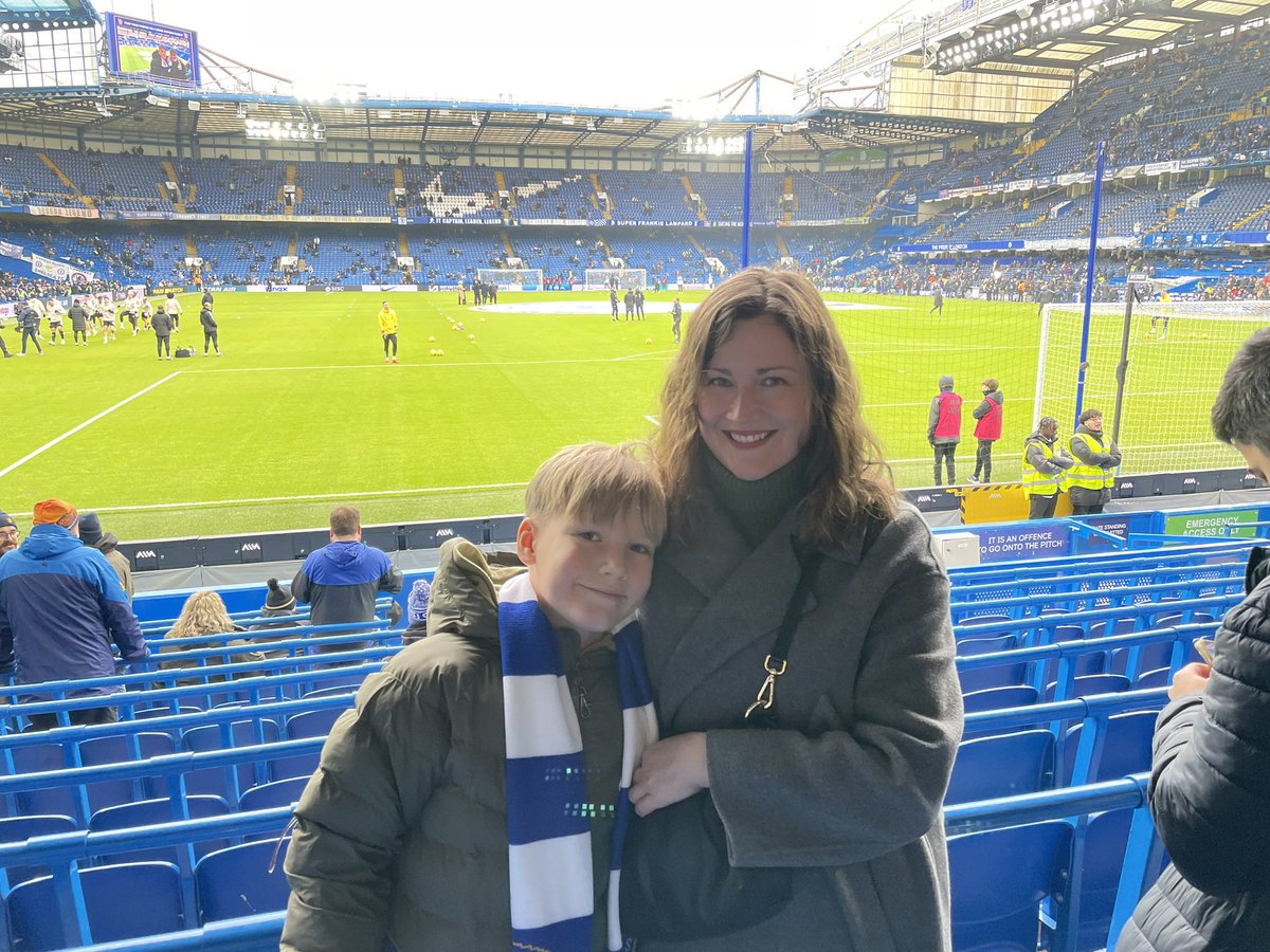 Someone had their dream come true 💕 #cfcmatchday