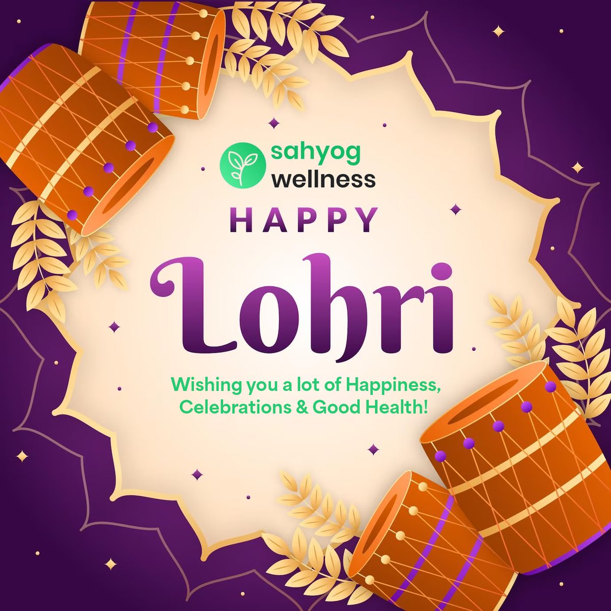 Wishing you all a Very Happy Lohri !

#sahyogwellness #happylohri #lohri #lohricelebration #festival #india #indianfestival #instagram #lohrifestival #lohriparty #makarsankranti #happymakarsankranti #lohrispecial #holidayvibes #stayfit #medicalequipments #weighingscales #oximeter