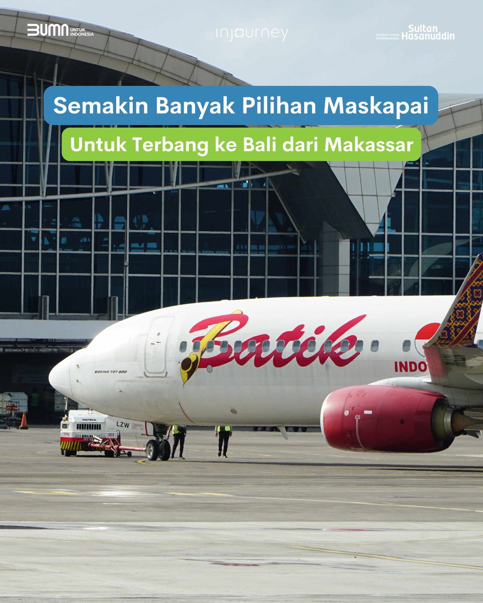 Sultan Hasanuddin International Airport tweet media