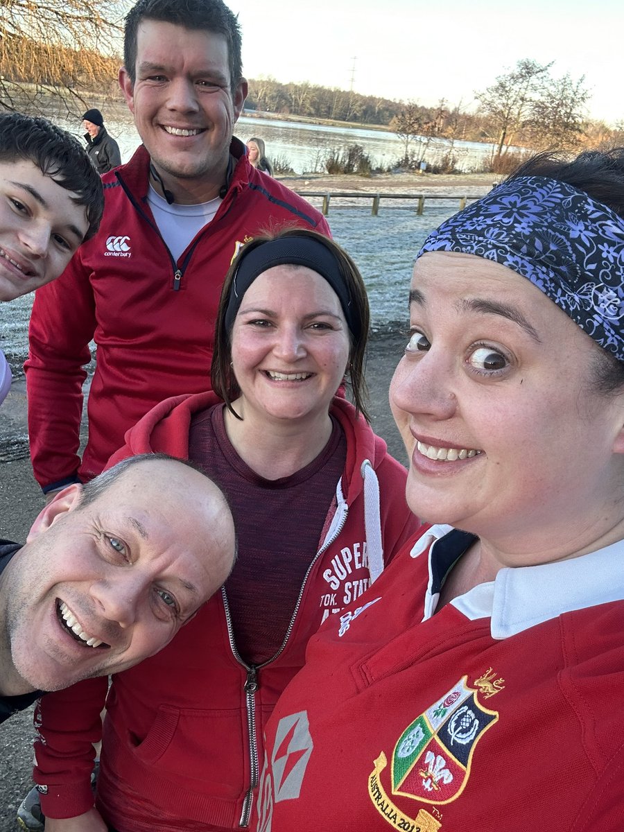 @parkrunUK Wearing Red at @rvalleyparkrun ❤️❤️❤️
