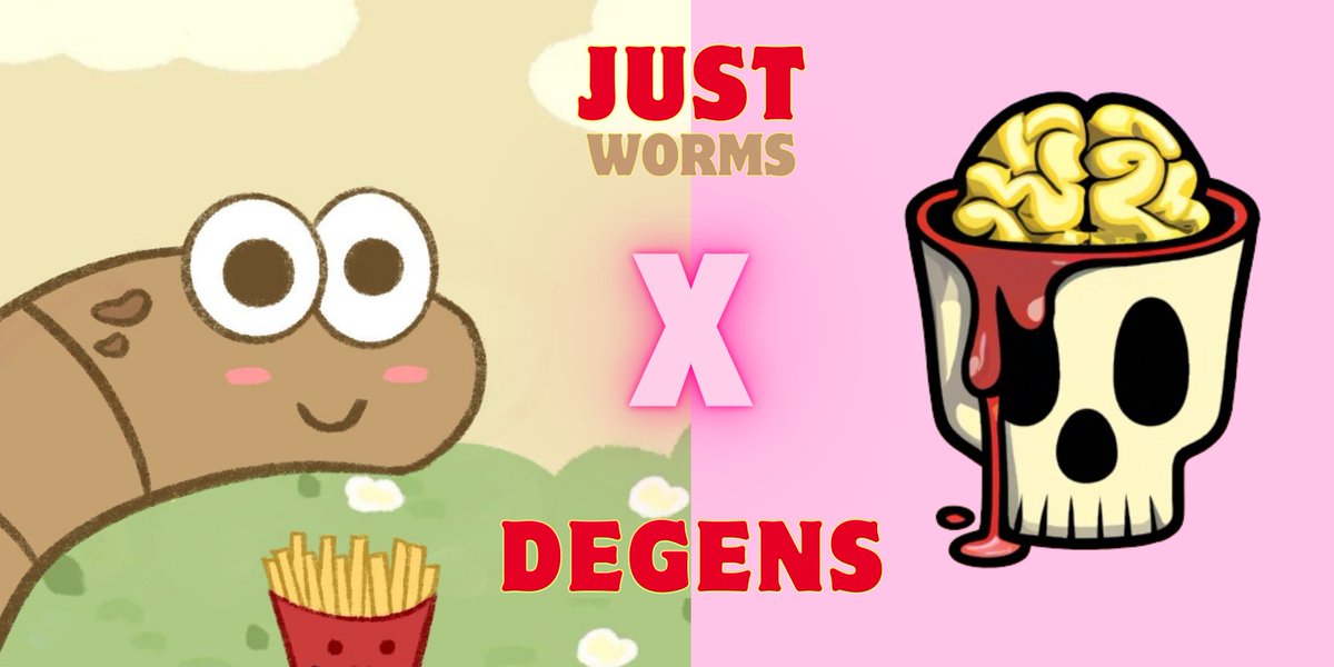 DEGENS($DEGENS) (@degens_token) on Twitter photo We are teaming up with <a href="/JustWormsdao/">Just Worms Dao🪱</a>, the Just Worms derug community. Like and retweet and drop your Solana wallet to win a Just Worms NFT and 30 Millions DEGENS tokens. Split between 3 random winners. LF WORM! We are teaming up with <a href="/JustWormsdao/">Just Worms Dao🪱</a>, the Just Worms derug community. Like and retweet and drop your Solana wallet to win a Just Worms NFT and 30 Millions DEGENS tokens. Split between 3 random winners. LF WORM!