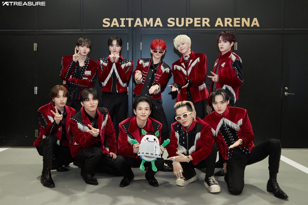 yg_treasure_jp's tweet photo. [📸]

✦ 𝟮𝟬𝟮𝟰 𝗧𝗥𝗘𝗔𝗦𝗨𝗥𝗘 𝗧𝗢𝗨𝗥 [𝗥𝗘𝗕𝗢𝗢𝗧] 𝗜𝗡 𝗝𝗔𝗣𝗔𝗡 ✦
⋯ ▷ 𝗦𝗔𝗜𝗧𝗔𝗠𝗔 𝗗𝗔𝗬 𝟮

埼玉公演2日目ありがとうございました‼️

美しく輝く #TREASURE_MAKER のみなさんと
楽しい時間を過ごすことができたメンバーたち💎

明日も寒いので暖かい格好で
#TREASURE に会いにきてくださいね❤️