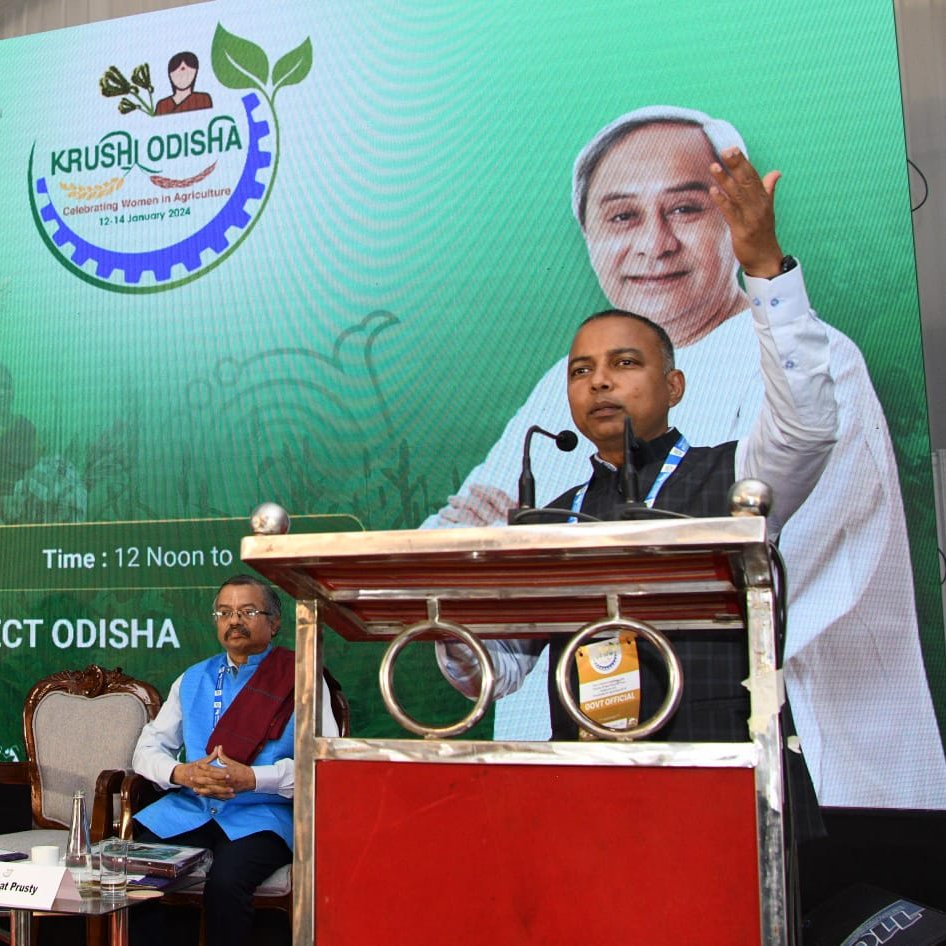 ICRISAT (@icrisat) on Twitter photo ICRISAT at #KrushiOdisha 2024
Chaired by <a href="/premcchaudhary/">Prem chaudhary</a>, Director Agriculture & Food Production, Odisha, the session on Digital Extension: Enabler for Women in Agriculture, anchored by #ICRISAT in partnership with the Government of Odisha, garnered immense interest.
Dr ICRISAT at #KrushiOdisha 2024
Chaired by <a href="/premcchaudhary/">Prem chaudhary</a>, Director Agriculture & Food Production, Odisha, the session on Digital Extension: Enabler for Women in Agriculture, anchored by #ICRISAT in partnership with the Government of Odisha, garnered immense interest.
Dr