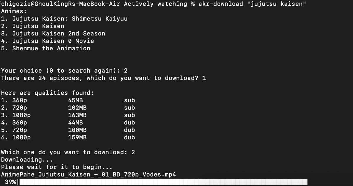Done 🤌

Also added the feature to know which is subbed and dubbed