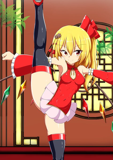 辰年ということで辰→龍→中国、つまりチャイナドレスな年。
というわけでソウさんデザインの
チャイナドレスなフランちゃん!今年の描き始めはこれ! 