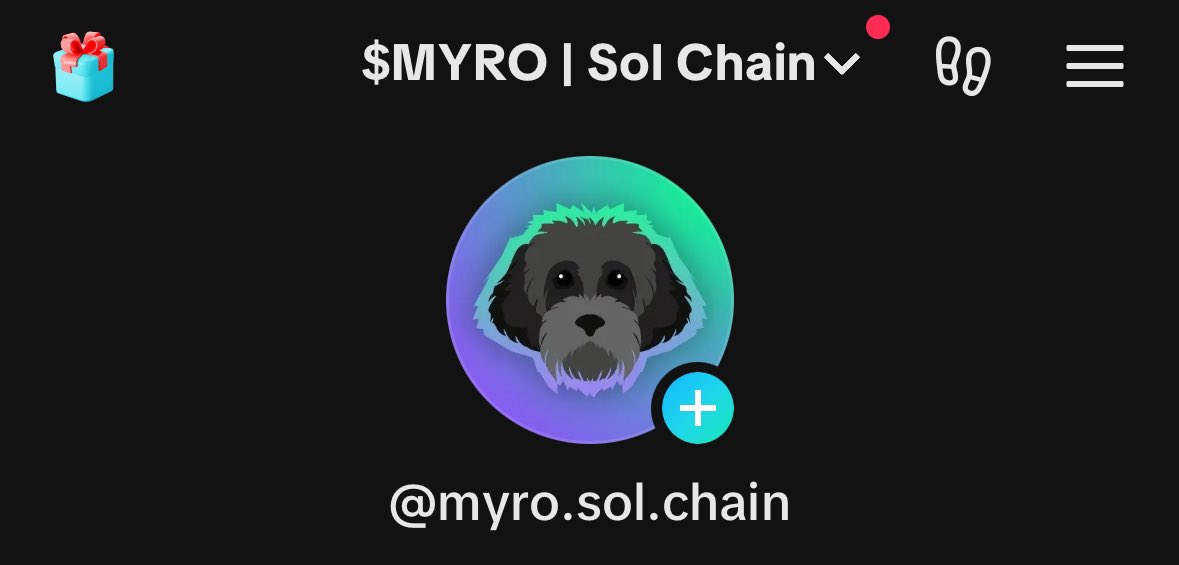 in_millionaires's tweet photo. I posted my first $MYRO Video on #TikTok just a few days ago! ππ
https://t.co/OAumgB6ZvU
Let's make $MYRO viral on TikTok ASAP.
$SOL $BONK $SHIB $DOGE
#Memes #MemeCoins #MyroNation #MYRONation #SolanaSeason #OnlyPossibleOnSolana #OPOS #SOLANA https://t.co/MyRMjwBDvD