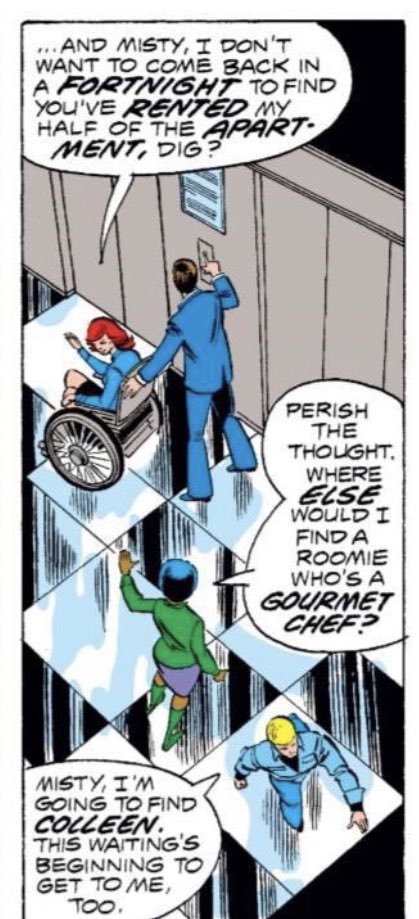 p9ccas's tweet image. its worth nothing that jean has never been referred to as a “bad cooker” in any of the xmen comics. quite the opposite, misty portrays her as a “gourmet chef”. refrain from speculating about unfamiliar aspects based on a 90s animation with no canonical significance.