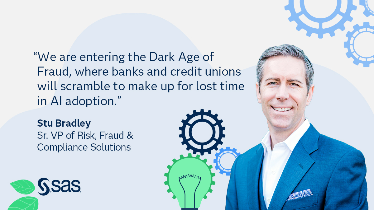 SASsoftware's tweet image. In the digital age of AI, fraud is impacting banks and credit unions at high speed. Financial firms can still recover and adopt AI in a way that is responsible. More 2024 insights and predictions here 👉 2.sas.com/6017Rmd0V #AI #SASPredictions