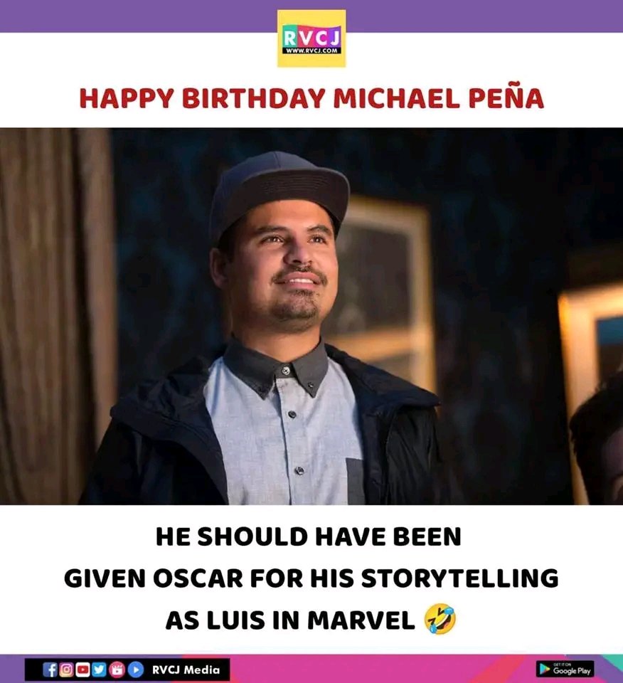 Happy Birthday Michael Pena
#michaelpena