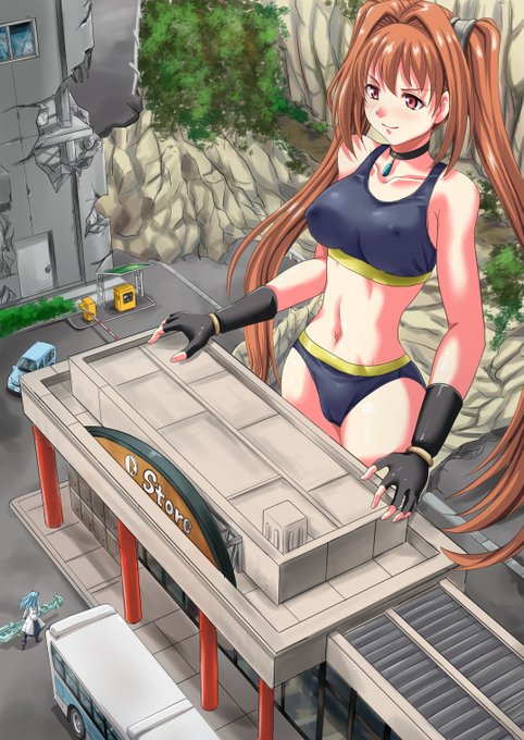 こんばんは!(∩'∀`)∩【Skeb】ハイライト4依頼内容#英雄伝説の軌跡シリーズ#エステル・ブライト#巨大化skeb非表示作品ですリクエスト感謝#Skeb募集中尚たかみFANBOX135 