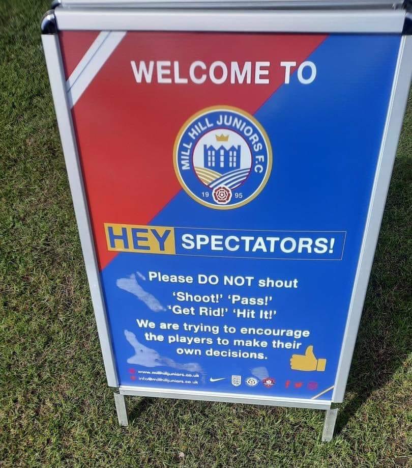 An excellent sign up at Mill Hill Juniors FC. 👌

#grassrootsfootball