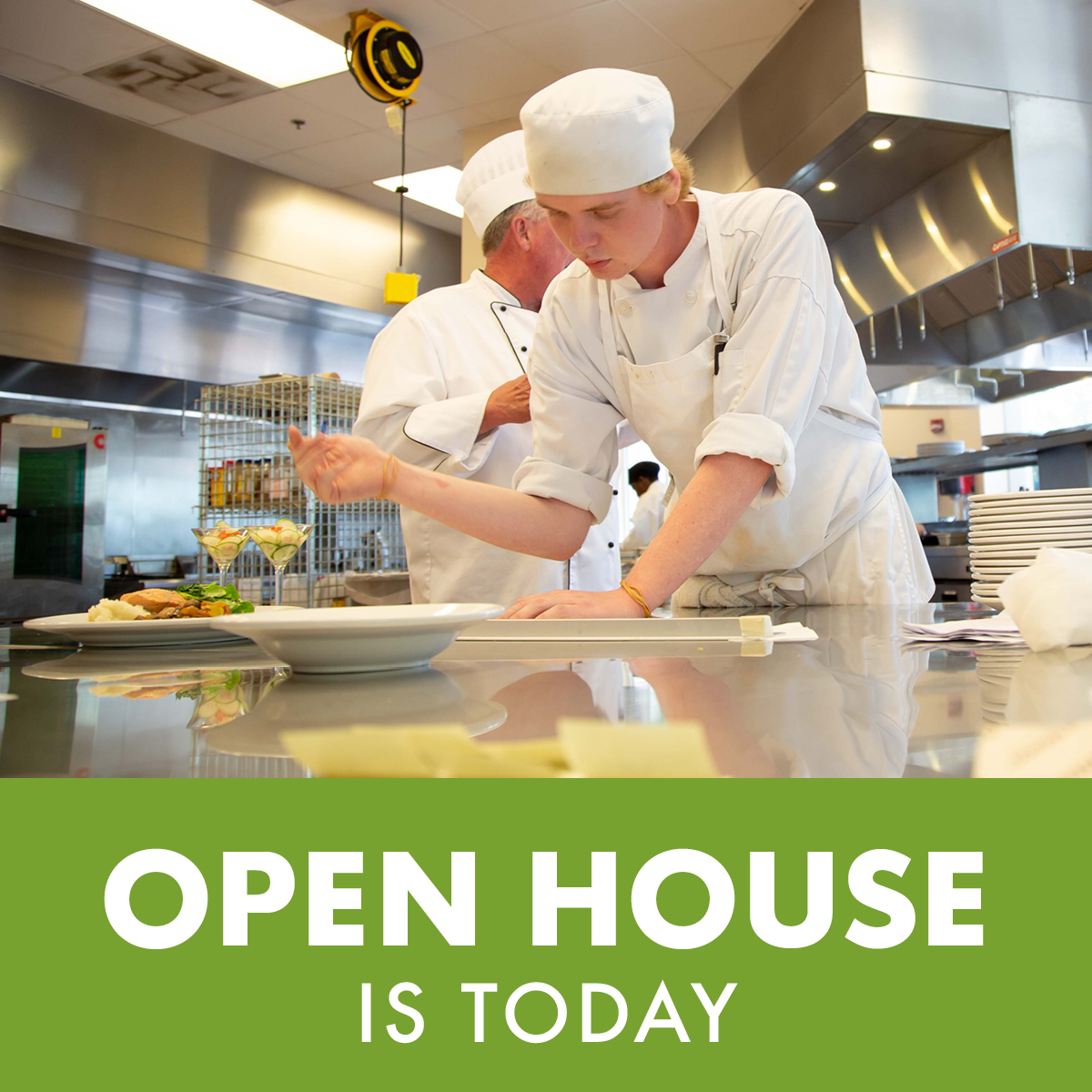 Join us TODAY for CIV's #OpenHouse! Be a part of our demonstrations by chef instructors, food tastings, interactive tours, and find out how our flexible, student-centered programs fit into your life. 

Stop by a campus near you between 10:00 am - 2:00 pm.
#CIV #CulinaryArts