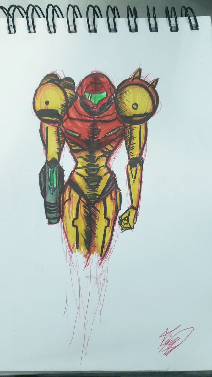 ArtMerdaDoRokan's tweet photo. All my Samus drawings https://t.co/iyNxJpcT79