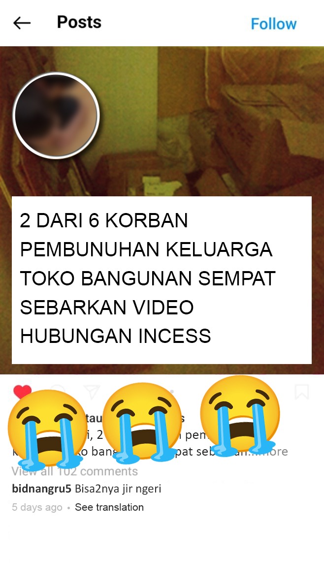 iyamisuid's tweet image. TW / VIOLENCE, INCESS

Ini mungkin terakir kalinya aku buat thread tentang kasus ini.
Aku dapet DM peringatan dari followers. 

Dan, aku juga sudah tahu semuakebenaran tentang kasus ini.