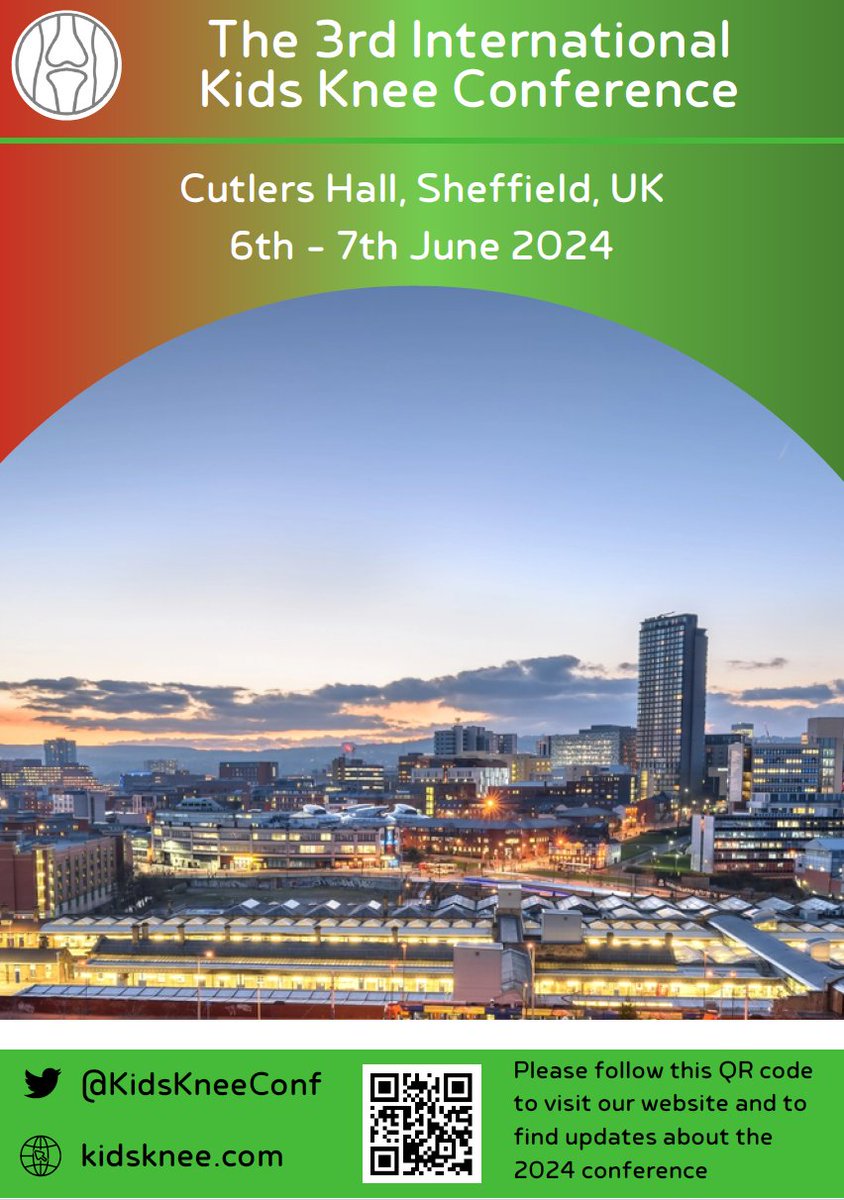 Early Bird for the Kid's Knee Conference ends 31st January. It's going to be great! Everything you need to know and do for the child and adolescent knee. @bostaa_uk #OrthoTwitter #orthopaedics <a href="/clairepatella/">claire robertson</a>   <a href="/Claire_Minshull/">Dr Claire Minshull</a>