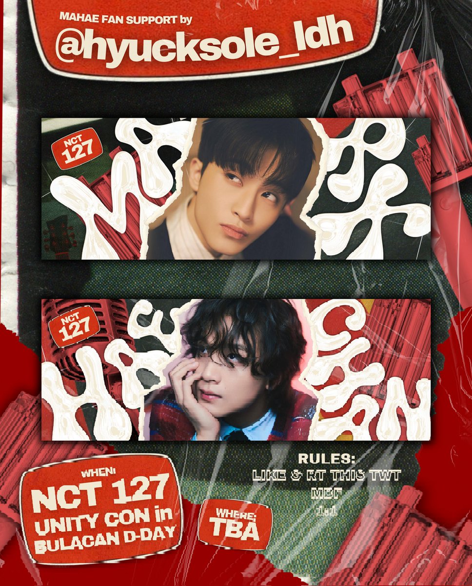 hyucksole_ldh's tweet photo. 𝐍𝐂𝐓 𝟏𝟐𝟕 𝐔𝐍𝐈𝐓𝐘 𝐂𝐎𝐍 𝐈𝐍 𝐁𝐔𝐋𝐀𝐂𝐀𝐍 𝐅𝐀𝐍 𝐏𝐑𝐎𝐉𝐄𝐂𝐓 #𝟏 

🌻🐯 [𝙈𝘼𝙃𝘼𝙀 𝙁𝘼𝙉 𝙎𝙐𝙋𝙋𝙊𝙍𝙏 𝙗𝙮 @𝙝𝙮𝙪𝙘𝙠𝙨𝙤𝙡𝙚_𝙡𝙙𝙝]

mechanics:
— like &amp; rt this twt
— mbf
— 1:1 only

WHEN: D-DAY
WHERE: TBA https://t.co/iA9BD75QN7
