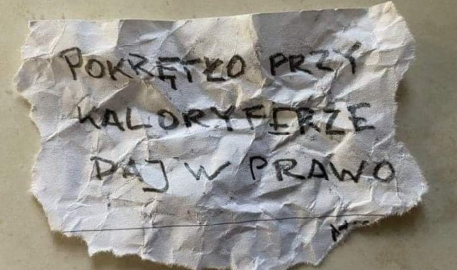 Pilne ‼️‼️‼️‼️‼️‼️‼️‼️
Przechwycono pierwsze grypsy od Kamińskiego do żony 🔥🔥🔥🔥
Czuwaj ‼️‼️