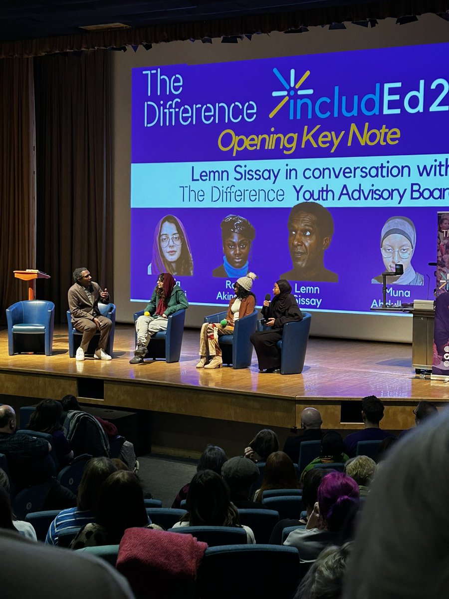Incredibly powerful start the day this morning with the conversation with <a href="/lemnsissay/">lemn sissay OBE FRSL</a> and the @TheDifferenceEd Youth Advisory Board 

Sharing Lived Experience is the best way to connect with the reality of what is happening in our system and communities