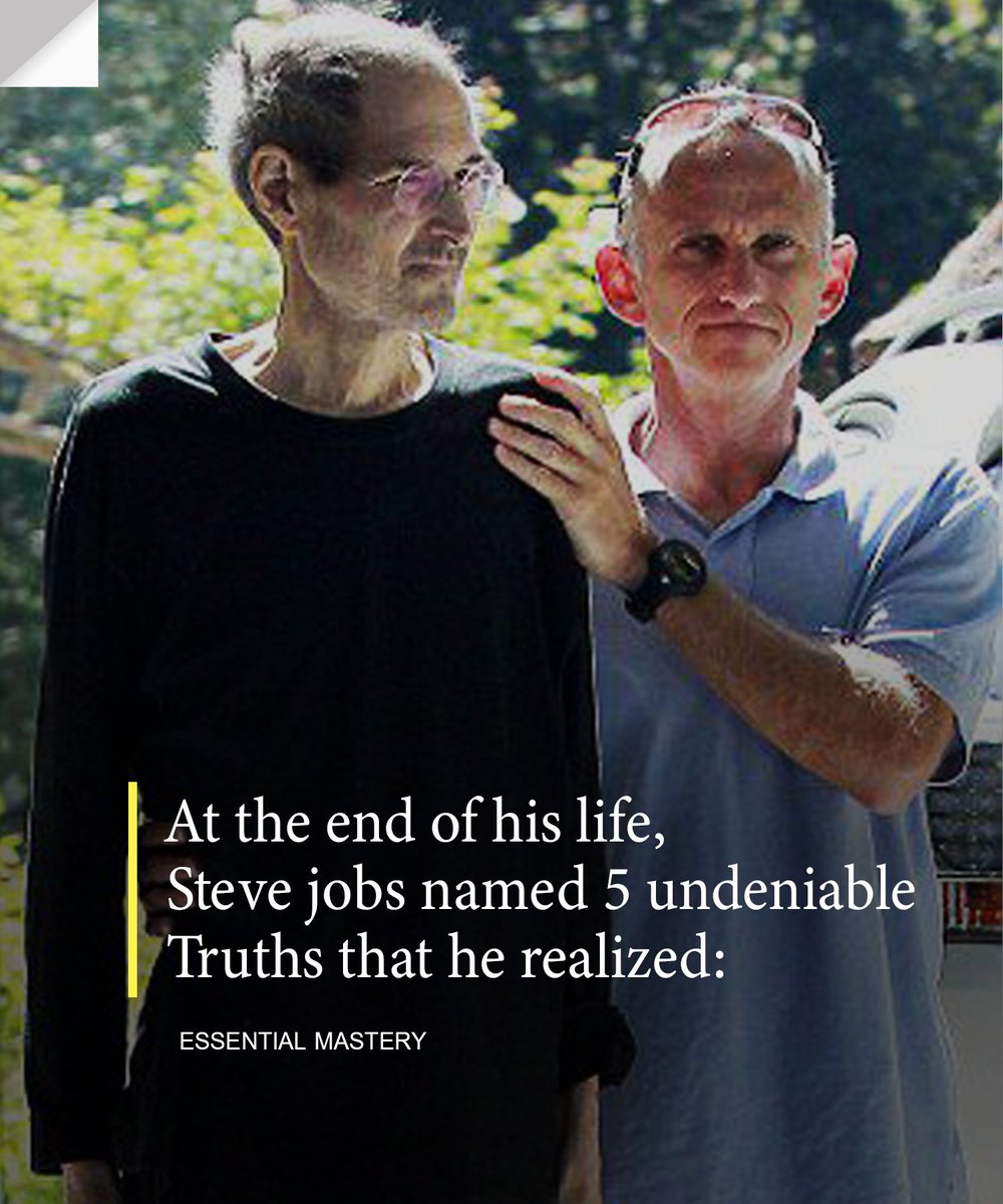 Steve Jobs final message…
