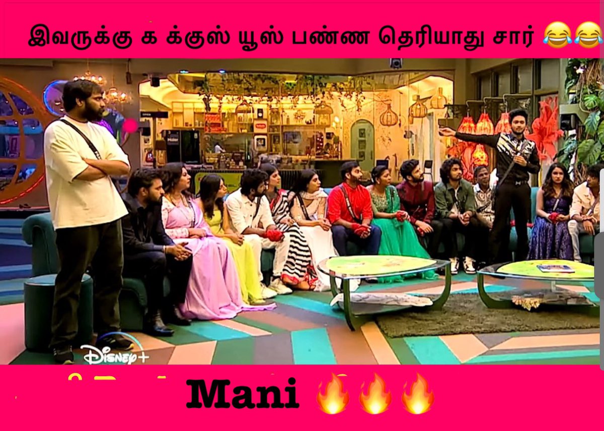 doctorBommai's tweet image. #MakkuMani Runner 😂😂😂😂

😂😂😂😂😂😂

 #BiggBossTamil7