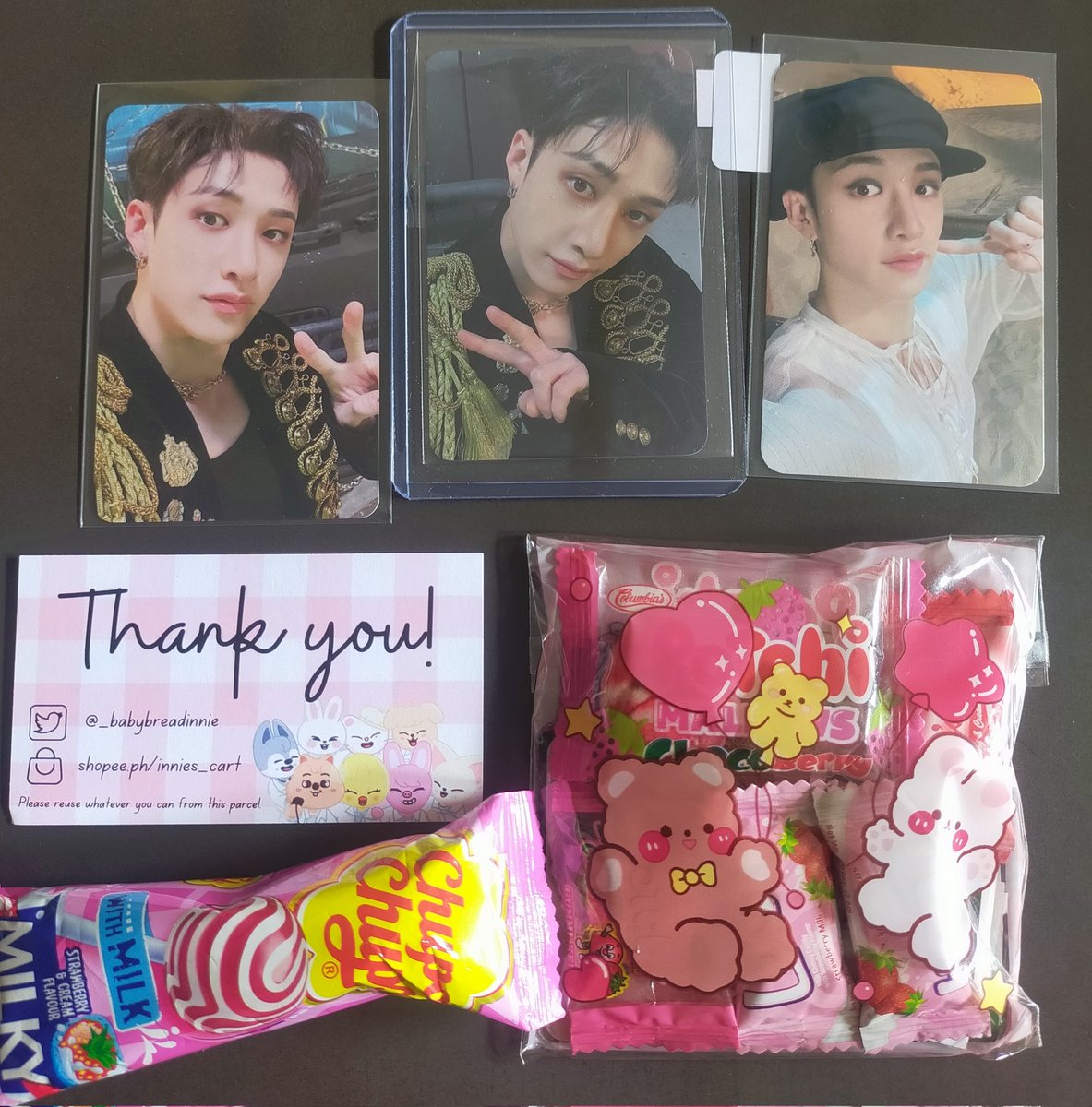 thesassychannie's tweet photo. โจ#sassychriscollects
๐#from_innie
Thank you @_babybreadinnie for being very accommodating, the safe packaging and many freebies. Until the next po โบ๏ธ๐ซถ https://t.co/Y4kbwE42nK