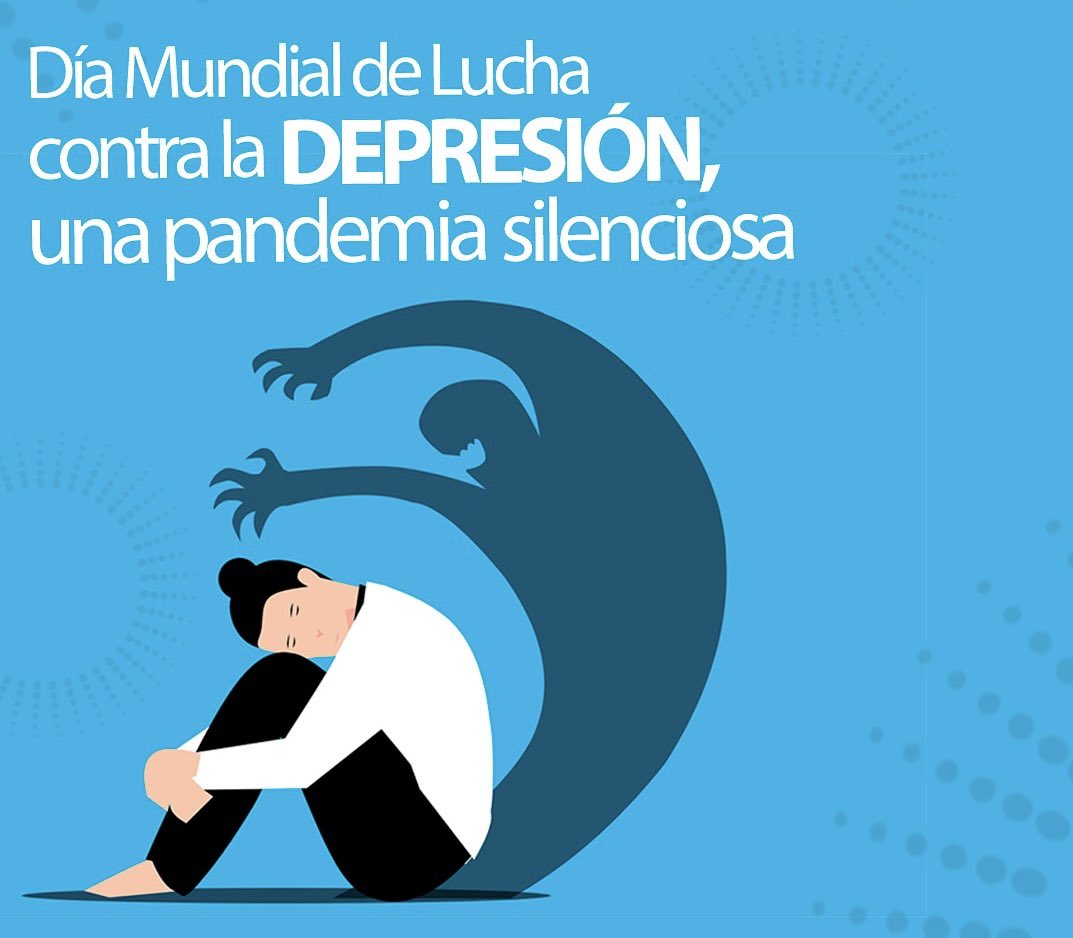 j_muvdi's tweet photo. Hoy es el día de la lucha contra una pandemia silenciosa.
La depresión. https://t.co/NpreelsFkG