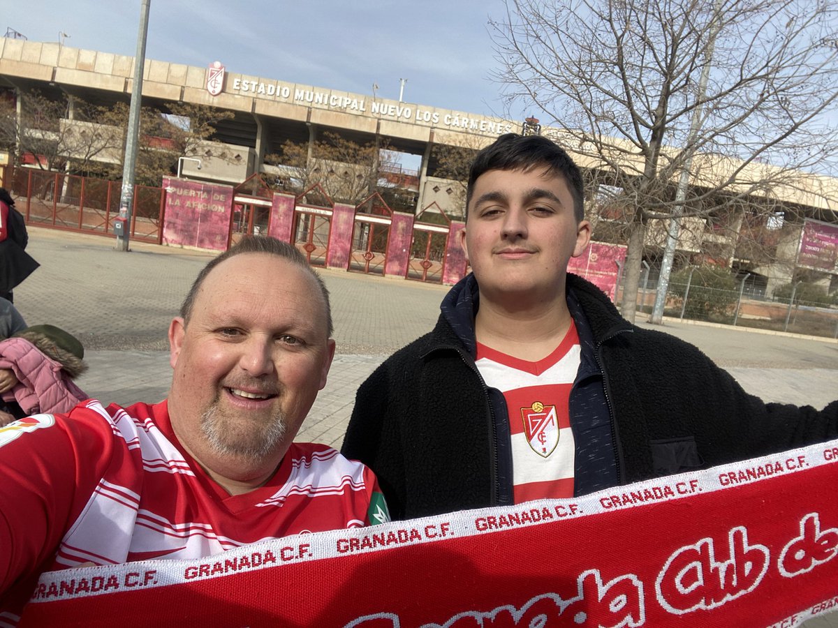 #OnTour #BetisGranada #VamosMiGranada