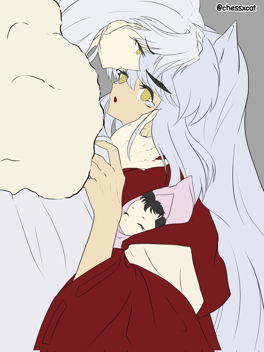 chessxcat's tweet photo. WIP
I changed Sesshomaru's hair a little bit, but I think he still looks a little off
#inuyasha #sesshomaru #犬夜叉 #殺生丸 #殺犬  #犬殺 #inusess #sessinu #inucest https://t.co/r3WEJXpouH