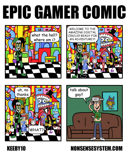 KeebyAstrokat's tweet photo. EPIC GAMER COMIC 293 https://t.co/o5xg9mygp8