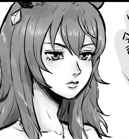 この顔、私にしては可愛く描けたのではないかと思ってる(当社比) 